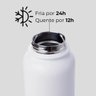Garrafa Térmica Fresh 950ml Gocase - Branca Clear - 4