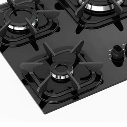Cooktop Mueller 5 Bocas Preto Bivolt - 4