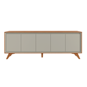 Ver imagem 2 de Buffet Premium 5 Portas Naturalle Off White Pés em Madeira