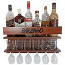 Ver imagem 1 de Barzinho de Parede - Barzinho - 54x28 -  Imbuia