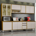 Ver imagem 1 de Cozinha 5pcs Eduarda Cinamomo/off White Cod: 653.023