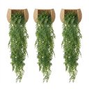 Ver imagem 6 de Kit 3 Pendentes de Capim Artificial Premium 75cm Alto Realismo e Excelente Acabamento