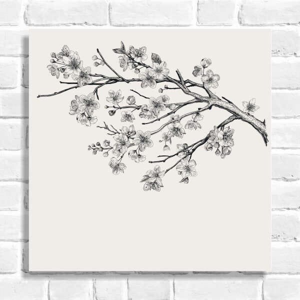 Quadro Decorativo Flores de Cerejeira - 1