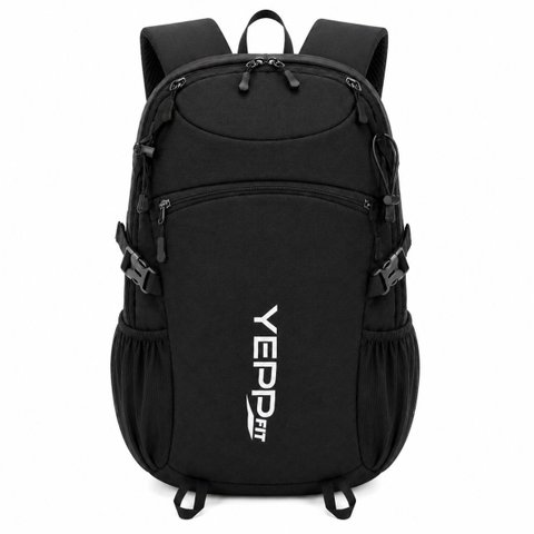 Mochila Esportiva 24l Poliéster Academia Camping Reforçada:preto