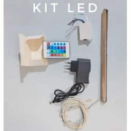 Cascata Para Piscina Naja Média 80cm / Com Led + Controlador - 6