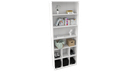 Ver imagem 3 de Armário Cabideiro Gaveteiro Misto M42 Closet Loja 100% Mdf Vetorial Móveis Branco