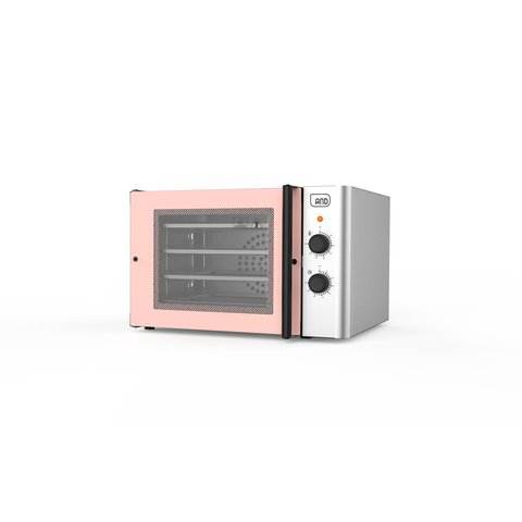 Forno Elétrico Turbo Profissional 4 esteiras 220v Anodilar:Rosa