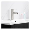 Ver imagem 2 de Torneira Banheiro Aço Escovado Baixa