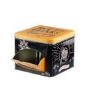 Ver imagem 1 de Lata Porta Cápsulas de Café Coffee House Dourado Lyor