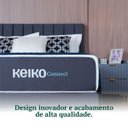 Ver imagem 2 de Colchão Casal Connect com Molas D33 App de Massagem 25x138x188 Keiko Colchões