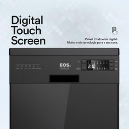 Lava-louças 10 Serviços Eos Slim All Black Ell10p 220v - 5