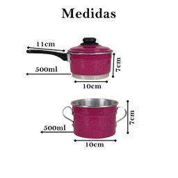 Cuscuzeiro nordestino duas porções e Mini rosa 2 Unidades - 3