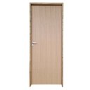 Ver imagem 2 de Kit Porta de Madeira Lisa Angelim 215x66cm Batente 11cm Uniportas Abertura Direita Natural