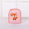 Bolsa Mochila Infantil Para Creche Bebê Personagem Coleções: Raposa Rosa - 1