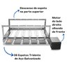 Gira Grill Inox 6 Espetos para Churrasqueira Bivolt Pratic - 4