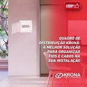 Ver imagem 2 de Quadro Distribuicao Embutir 27/36 Disj Pvc Resistente Krona