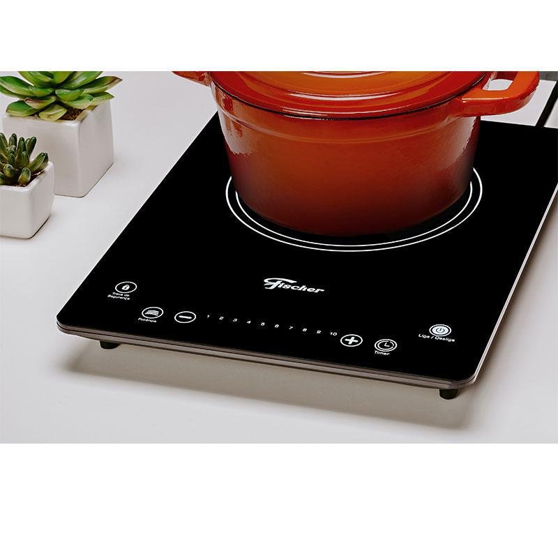 Cooktop Fischer 1 Queimador Indução 127v Mesa Vitrocerâmica - 3