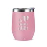 Copo Térmico Aduze Cuia Classic Amo Minha Mãe 300ml - Rosa - 1