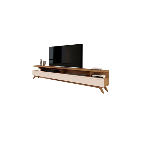 Rack Vivare 2.2 Wood Giga Móveis - Cores Variadas:freijó/off