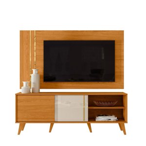 Rack com Painel para Tv até 65 2 Portas Cronos Madetec