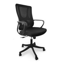 Cadeira Presidente Escritório Ergonômica Gogo Chair Go-51 - Preta - 2