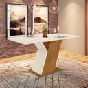 Ver imagem 1 de Mesa de Jantar com Tampo em MDF 160cm Juanita Casa 812