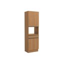 Ver imagem 1 de Torre Quente de Cozinha Maxxi G751 C/ 4 Portas 1 Gaveta e 1 Nicho P/ Forno 70cm Canela - Kappesberg