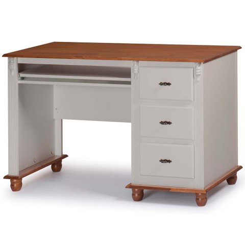Escrivaninha Linz 3 Gavetas 80 X 132 X 50 Cm (a X L X P)