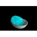 Ver imagem 1 de Bebedouro Fonte Para Cães e Gatos Petit Plast Pet - Azul Tiffany