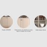 Buffet para Sala de Jantar Lia 100% MDF com 4 Portas Cimol Off White 3 - 5