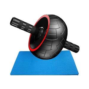 Roda Abdominal Grossa Exercicio Rolo Lombar Costas Abdomen Ombro Braço Perna Musculaçao Academia Fit