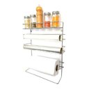 Ver imagem 1 de Porta Papel Rolo Triplo, Toalha, Alumínio, Filme E Temperos