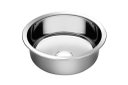 Ver imagem 1 de Cuba Redonda Cozinha 35 Cm Aço Inox 304 com Válvula e Sifão
