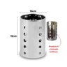 Porta Utensílios e Talheres Cozinha Inox Premium 15cm - Original Line - 3