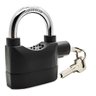 Cadeado com Alarme Antifurto de 110db Trava Reforçada para Casa Bicicleta e Veículos - 4