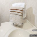 Ver imagem 6 de Kit 2 Porta Toalhas de Bancada Lavabo Banheiro Aço Cromado