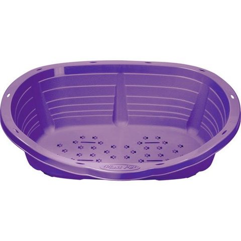 Cama Plástica para Cães e Gatos Pet Lola Plast Pet - Roxo