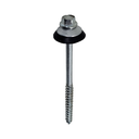 Ver imagem 1 de Parafuso Telheiro Galvanizado com Acessórios 5/16x150mm - 100 Peças