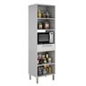 Cozinha Itatiaia Dandara 04 Peças com Pia Inox 120cm - Branco Amarelo - 8