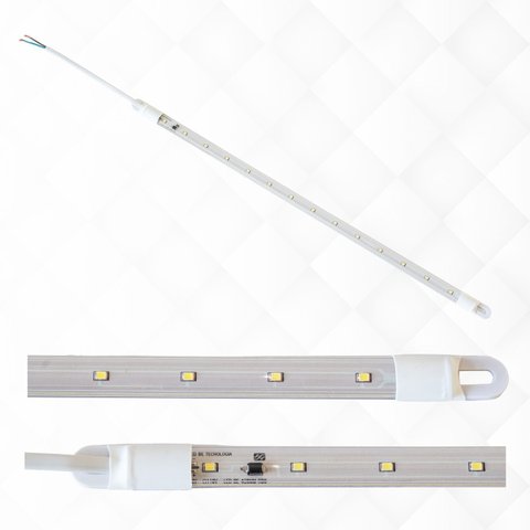 Barra Led Régua Multiuso Freezer 14w Ip67 1200mm:127v/branco-frio