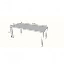 Ver imagem 3 de Mesa Jantar Demolição Dormente Estilo Industrial 2,90 Mts