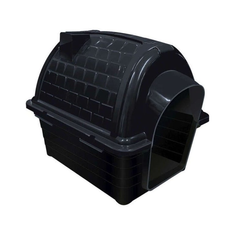Casinha Iglu para Cães Furacão Pet Preto