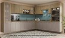 Ver imagem 1 de Armário de Cozinha Modulada Completa de Canto 18 Peças 3,49x2,88m Botanic Kappesberg