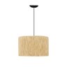 Lustre Luminária Pendente Cúpula Rústica em Corda Sisal - 5