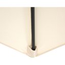 Ver imagem 5 de Ombrelone Grande com Base Lateral Manivela 3 Metros Aço Bege