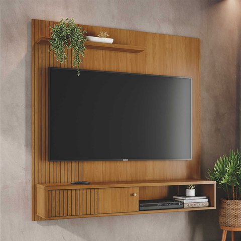 Painel Ripado Suspenso 160,5cm Aurora 291 Madetec