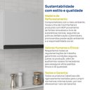 Ver imagem 7 de Armário Aéreo Planejado Maior Profundidade Porta Basculante 70cm Nara CabeCasa MadeiraOriginals Cinza