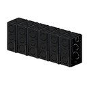 Ver imagem 1 de Kit 30un Caixa 4x2 Tigre Preto