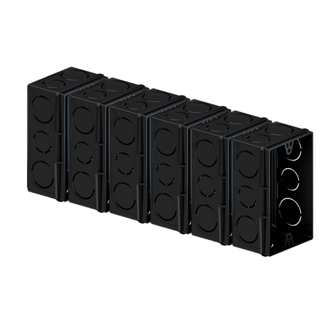 Kit 30un Caixa 4x2 Tigre Preto