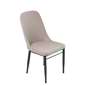 Cadeira Ergonômica Impermeável Escritório Fixa Palito Cor:cinza